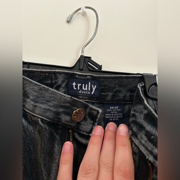 *VINTAGE* 90s TRULY Brand Denim Jeans - Picture 5 of 5